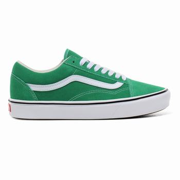 Damske Tenisky Vans Suede ComfyCush Old Skool Zelene/Biele VA83XCADW